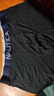NAUTICA UNDERWEAR520莫代爾四角褲2025年春夏平角褲3條裝 藏青+深灰+黑色 2XL 曬單實(shí)拍圖