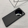 屏蓬 適用vivo x100pro手機殼真素皮維沃x100保護套鏡頭全包氣囊防摔時尚簡約超薄男女款 vivo x100【辰夜黑】 曬單實拍圖