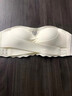 JIOESC無肩帶內(nèi)衣女前扣聚攏小胸防滑收副乳防下垂抹胸美背防走光文胸罩 奶白色 S 【推薦80-100斤32/70ABC】 曬單實(shí)拍圖