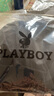 花花公子（PLAYBOY）短袖T恤男士冰絲薄款上衣服夏季半袖潮牌速干運動(dòng)高端打底衫 曬單實(shí)拍圖