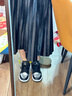 耐克（NIKE）Air Jordan 1 Low AJ1女款白粉莓果粉輕便舒適低幫休閑運動籃球鞋 DA5551-001黑銀 36.5 曬單實拍圖