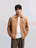 森馬（Semir）森馬長(zhǎng)袖襯衫男春季經(jīng)典翻領(lǐng)字母印花上衣101124105115 曬單實(shí)拍圖