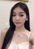 HR赫蓮娜海洋之心項鏈女款藍寶石女生2025新款情人節七夕禮物送女友 海洋之心項鏈-足銀+深邃藍寶石 曬單實(shí)拍圖