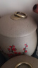 老巖泥高檔茶葉密封小號手工精品白茶紅綠巖茶普洱散茶子茶 老巖泥-小杜罐（梅） 曬單實(shí)拍圖