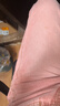妖精的口袋粉色高腰直筒牛仔褲女2025年春季新款美式休閑闊腿褲子 牛仔粉色 M 曬單實(shí)拍圖