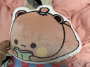 室品（roomthing）小熊貓一二布布小抱枕宿舍靠枕可愛(ài)卡通沙發(fā)生日禮物 布布揪辮子 無(wú)規格 曬單實(shí)拍圖