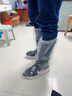 JCZS德國一次性雨鞋套防水雨天防滑加厚耐磨高長(zhǎng)筒成人兒童下雨塑料旅 10只【透明長(zhǎng)筒】加厚耐磨 均碼 曬單實(shí)拍圖