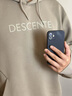 迪桑特 ESSENTIAL 男士 空氣層 連帽衛衣 內搭 BE-BEIGE 2XL 185/104A 曬單實(shí)拍圖