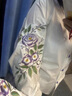 AEMAPE大碼重工刺繡襯衫女春季2025年新款時(shí)尚顯瘦上衣打底衫白色襯衣潮 白色 L 建議105-115斤 曬單實(shí)拍圖