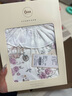 OAK FAMILY早春2025新品女寶寶家居服套裝兒童荷葉領舒適小童純棉分體睡衣 薔薇王國 90 cm 曬單實拍圖