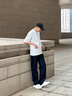 Calvin KleinJeans【復(fù)刻90系列】25春秋男士ck復(fù)古經(jīng)典直筒牛仔褲J326425 1AP-牛仔深藍 32 曬單實拍圖