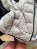坦博爾春秋新款襯衫領(lǐng)餅干羽絨服女輕薄短款外套TBF330226D 夏云灰 新色 M (165) 曬單實(shí)拍圖