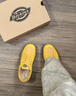 DICKIES2025新款女鞋復(fù)古板鞋女德訓(xùn)鞋女厚底增高時(shí)尚百搭休閑鞋 姜黃色 38 曬單實(shí)拍圖