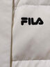 FILA 斐樂(lè)官方女士羽絨服冬季新款時(shí)尚休閑簡(jiǎn)約基礎(chǔ)連帽外套 云菇白-WT L 曬單實(shí)拍圖