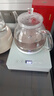 君萊克（youlike）自動上水電熱水壺茶壺泡茶專用功夫茶底部涌泉抽水保溫玻璃燒水壺電熱燒水壺 白色上水壺【抽桶裝水】 1L 曬單實拍圖