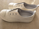 思加圖百搭板鞋小白鞋厚底休閑鞋一腳蹬女鞋F1386CA4 奶油白 39 曬單實(shí)拍圖