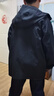 左西男童外套沖鋒衣防水兒童戶外服春裝2025新款男孩上衣 黑色 160 曬單實(shí)拍圖
