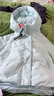 SHIROMA韓版羽絨服女冬季新款簡(jiǎn)約小個(gè)子短款連帽面包服寬松加厚 淺藍色 S 建議80-115斤 曬單實(shí)拍圖