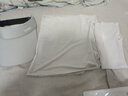 妙奕嘉防曬套裝防曬空頂帽冰絲袖套防曬面罩遮陽帽防曬脖套冰絲面罩冰袖 防曬3件套【帽+面紗+冰袖】淺灰 男女通用 曬單實(shí)拍圖