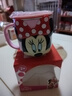 DNBR兒童水杯家用不銹鋼口杯帶蓋創(chuàng)意可愛卡通杯子牛奶杯 米妮粉色 270ml 曬單實(shí)拍圖