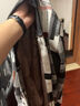 小眾設(shè)計(jì)高級感不規(guī)則幾何油畫迷彩毛衣外套男秋季外穿開衫針織衫 黑色 3XL 曬單實(shí)拍圖