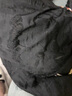 胖子大碼七分褲男夏季薄款寬松休閑沙灘短褲潮牌中國風(fēng)破洞哈倫褲 GZ-E009黑色 5XL -體重 190-210斤 曬單實拍圖