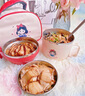 昱博晏 快餐杯304不銹鋼泡面碗帶蓋飯盒飯碗學(xué)生宿舍便攜上班族方便面碗 【公主快餐杯+筷勺+包】 2層 1.3L 曬單實(shí)拍圖