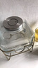 JCZS冰箱冷水壺帶龍頭高硼硅玻璃耐高溫冰鎮(zhèn)飲料桶水果茶桶可樂(lè)桶3升 【銀色ABS龍頭】 3L 曬單實(shí)拍圖