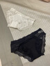 mybodyROOL輕奢品牌女士?jī)?nèi)褲女蕾絲透氣性感少女生風(fēng)新款三角短褲底褲 萵苣色+白色+奶咖色 M (44-55kg) 曬單實(shí)拍圖