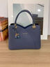 Reessy奢侈品牌包包女包單肩斜挎媽媽包2026新款百搭手提通勤托特包 藍色(禮盒裝) 曬單實(shí)拍圖