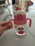 杯具熊（BEDDYBEAR）迪士尼米奇聯(lián)名火箭學(xué)飲杯幼兒園男女寶寶手柄兒童帶吸管水杯 米妮學(xué)飲杯 500ml 曬單實(shí)拍圖