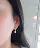 法卡曼925銀淡水珍珠耳環(huán)女高級感小眾設計生日禮物送女友 珍珠耳釘【燈光禮盒，代寫賀卡】 珍珠耳釘【燈光禮盒，代寫賀卡】 曬單實拍圖