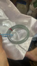 仟喜梵“玉宇瓊樓”緬甸冰透種翡翠玉手鐲子女款油青飄花真玉翡翠(處理) “玉宇瓊樓”翡翠手鐲 58mm-59mm（現(xiàn)貨現(xiàn)發(fā)） 曬單實拍圖