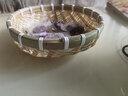 手工竹編筐竹藍工藝品竹籃子篩子竹制品竹簸箕籮筐干貨曬筐晾曬竹扁小竹筐饅頭筐水果筐收納筐家用 A款外徑16高5cm_原竹 曬單實拍圖