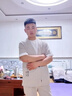 LAXSESU2025夏季新款套裝男夏季短袖男士套裝夏季中國風(fēng)男士運動休閑套裝 MX-初心-卡其色【開衫套裝】 L 【建議105-120斤】 曬單實拍圖