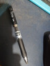 晨光 K35按動中性筆0.5mm學(xué)生用考試碳素藍(lán)筆黑色水筆紅筆辦公簽字筆按壓式水性筆芯 中性筆 黑色12支裝 曬單實拍圖