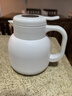 象普（SHINPUR）不銹鋼開(kāi)水壺家用老白茶燜茶壺茶水分離保溫壺大容量便攜暖水壺 輕霧白-1000ML 曬單實(shí)拍圖