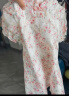 多妙屋女童夏裝連衣裙新款國風新中式漢服兒童公主裙大童洋氣旗袍裙 雅粉 130cm 曬單實拍圖
