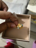 六福珠寶足金空谷幽蘭珍珠透窗蘭花鎏彩工藝黃金戒指 計(jì)價(jià) F21G0030DS 4.02克(含工費(fèi)876元) 曬單實(shí)拍圖