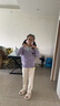 丹鳥(niǎo)王女童春秋連衣裙2025新款洋氣兒童春裝jk套裝小女孩庫洛米衣服裙子 紫色庫洛米長(cháng)袖開(kāi)衫3件套 160 曬單實(shí)拍圖