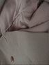 百圖betu女裝春季新款西裝高級英倫風(fēng)千鳥格干練小西裝女2302T43 淺啡 S 曬單實拍圖