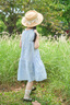 巴拉巴拉女童裙子兒童連衣裙2025款夏大童純棉背心裙【商場同款】 藍(lán)色調(diào)00388 130 曬單實(shí)拍圖