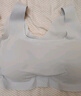 安莉芳固定胸墊一片式風巢杯背心文胸女無鋼圈內(nèi)衣禮物 淺灰色LGY M 曬單實拍圖