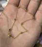 周大生黃金納吉福葫蘆轉(zhuǎn)運珠女款足金硬金福祿手鏈七夕情人節(jié)禮物送女友 足金納吉福轉(zhuǎn)運珠【贈銀手鏈】 0.35g 曬單實拍圖