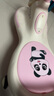優(yōu)尼樂(lè )新款兒童扭扭車(chē)溜溜防側翻萬(wàn)向輪搖擺車(chē)1-6歲寶寶玩具可坐手推車(chē) 二代【手推款】粉熊貓 靜音PU輪 曬單實(shí)拍圖