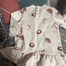 OAK FAMILY秋冬新品1-6歲女寶寶長(zhǎng)袖連衣裙可愛(ài)高彈寬松衛(wèi)衣裙洋氣公主裙 小面包 80 cm 曬單實(shí)拍圖