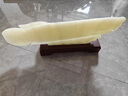 漢臻唐璽（HONZONTX）天然玉石金龍魚擺件客廳玄關(guān)家居裝飾品青玉雕刻開(kāi)業(yè)喬遷新居禮品 青玉金龍魚約90CM 曬單實(shí)拍圖