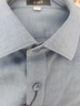 杉杉（FIRS）純棉成衣免燙襯衫男士長袖純色春季商務(wù)休閑抗皺中年爸爸全棉襯衣 FQC22106222長袖 42 曬單實拍圖
