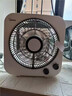 美的（Midea）電風(fēng)扇臺式風(fēng)扇桌面轉(zhuǎn)頁扇大風(fēng)力學(xué)生宿舍辦公室桌面電扇四檔調(diào)節(jié)雙向?qū)эL(fēng)循環(huán)空氣鴻運扇便攜KYT25-22MW 曬單實拍圖