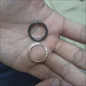 矢向 fate戒指 動(dòng)漫周邊f(xié)ate系列誓約組合戒指男女情侶學(xué)生指 誓約組合戒指內徑約17.5mm 曬單實(shí)拍圖